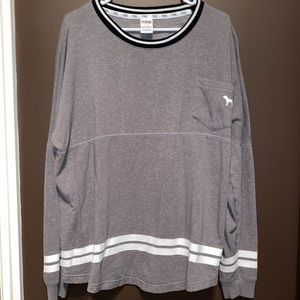 Victoria’s Secret pink sweatshirt